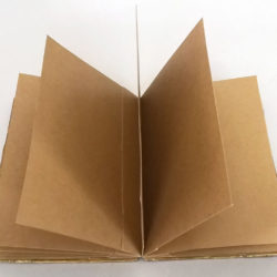 Mariposa II, (inside) 2017, 6 x 9.75 x 4.75", mixed media/artists' book