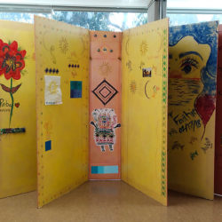 The Big Beach Book, (inside) 2018, 69 x 96 x 42.5", installation developed from The Sheltering Book