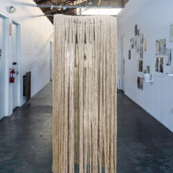 Womb, 2020, 72 x 24", interactive installation