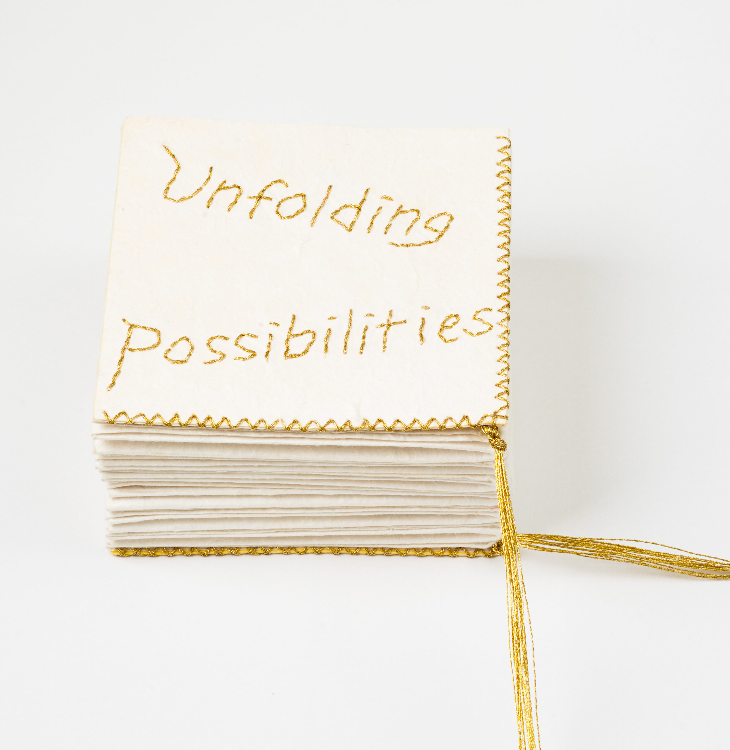 "Unfolding Possibilities", unique Artist's Book
