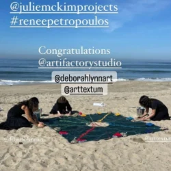 "The Center Will Not Hold", 2023, performance in "Swept Away: Love Letter to a Surrogate", Santa Monica Beach