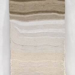 Dreaming Landscape, 2025, 37.5 x 25 x 1", canvas, acrylic paint, hemp, jute, cotton and assorted cord